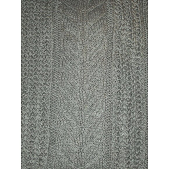 Sarah Taylor Womens Hand Knit Olive Green Sleeveless Cable Knit Sweater Sz Small - Picture 5 of 6